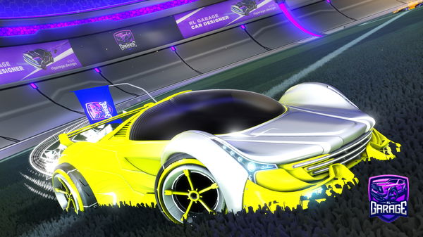 A Rocket League car design from dieguilin