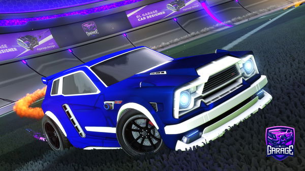 A Rocket League car design from TheGreenMan007