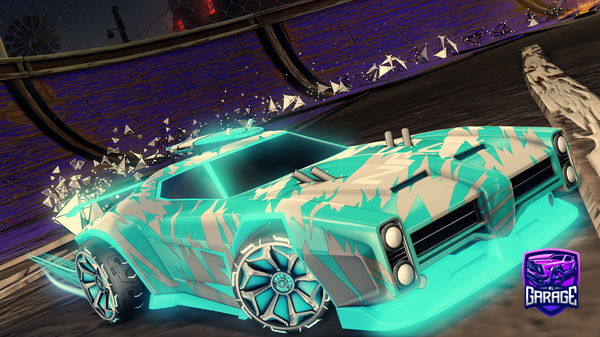 A Rocket League car design from XudiBTB2