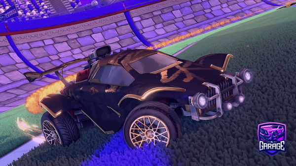 A Rocket League car design from TobyDFU