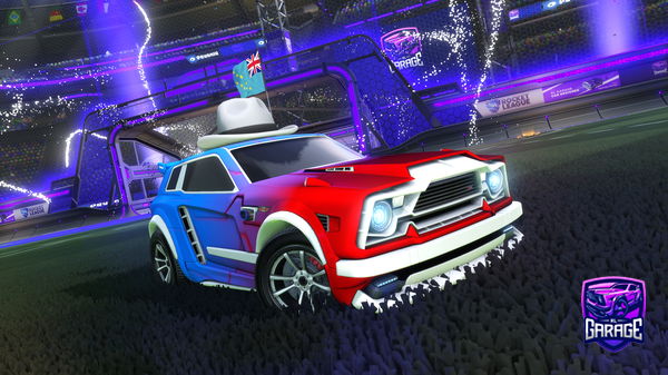 A Rocket League car design from UppedHealer8521