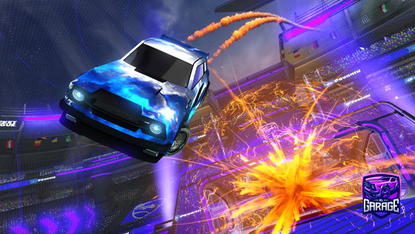 A Rocket League car design from paska19