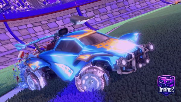 A Rocket League car design from Lexa_S78