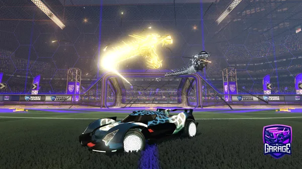 A Rocket League car design from P4nd4393