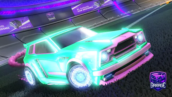 A Rocket League car design from olismynameyoyoyo