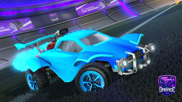 A Rocket League car design from Pulse_Cash12