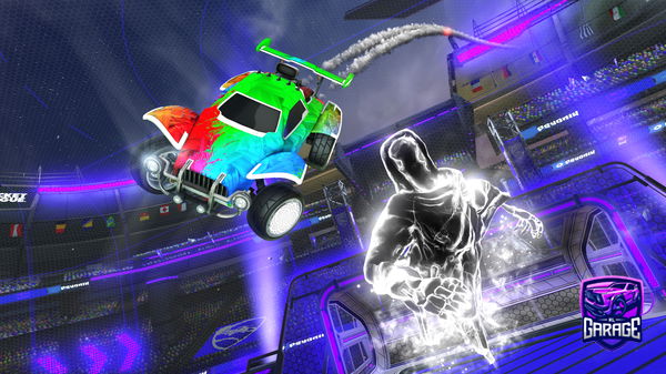 A Rocket League car design from Frosty_reaper10