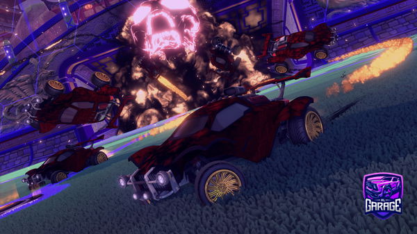 A Rocket League car design from JusttGab