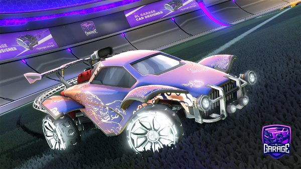 A Rocket League car design from mcleansito