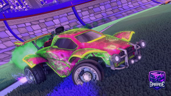 A Rocket League car design from lelusrex1234