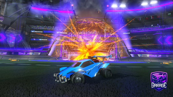 A Rocket League car design from VX_Clauz