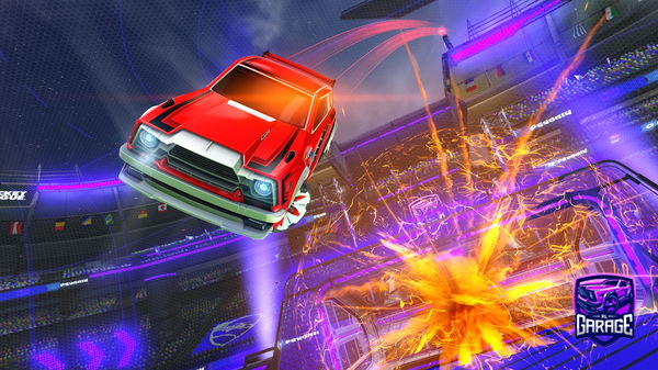 A Rocket League car design from TheRealAWR