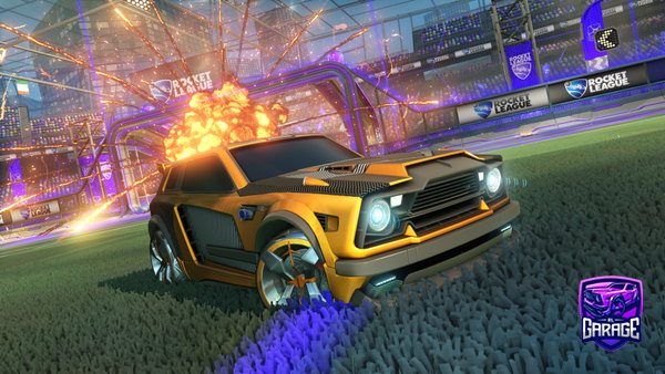 A Rocket League car design from Lionex_
