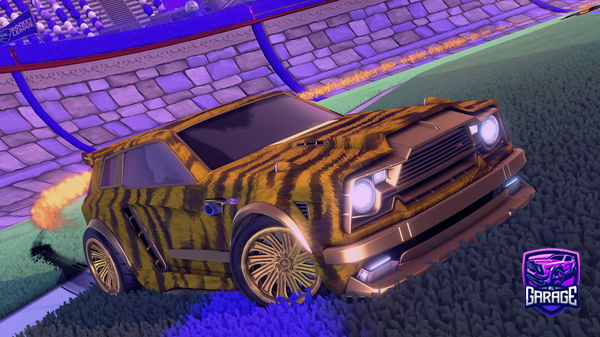 A Rocket League car design from alpha103