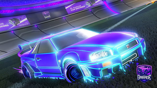 A Rocket League car design from real_77-tj