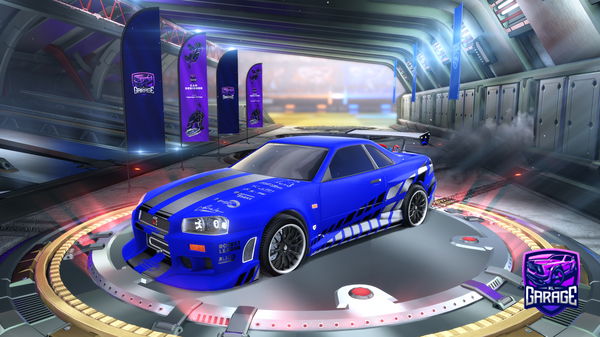 A Rocket League car design from HYPERXS65