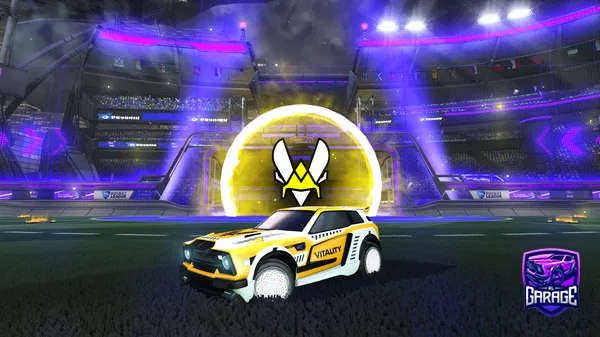 A Rocket League car design from Dragontooth972