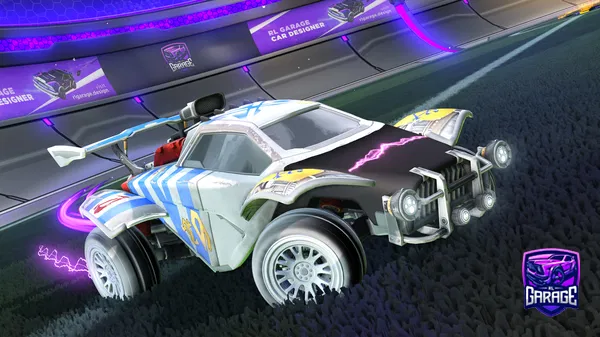 A Rocket League car design from ExotikSC