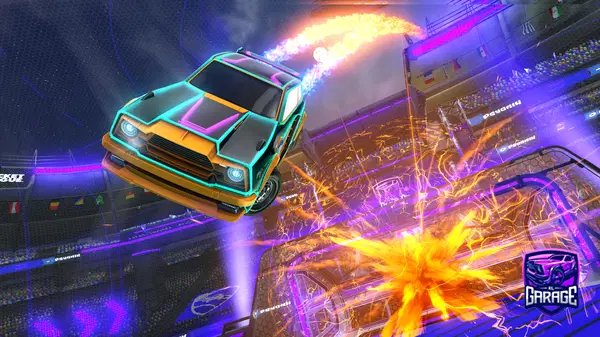 A Rocket League car design from lamy7