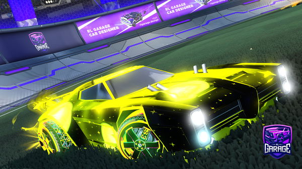 A Rocket League car design from Chunkz44