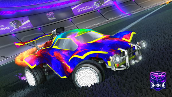 A Rocket League car design from -KOS-