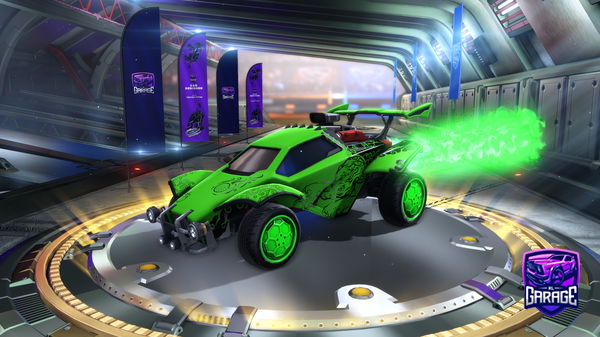 A Rocket League car design from fyabr34ther
