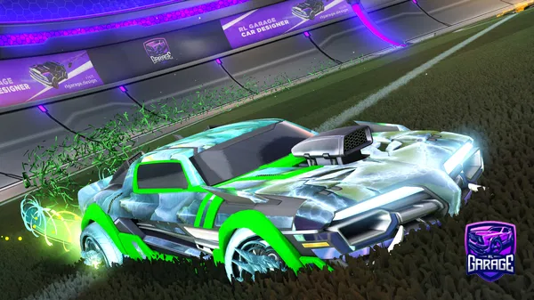A Rocket League car design from ChevyRL