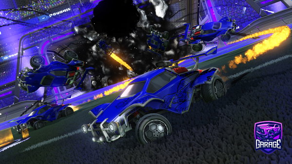 A Rocket League car design from Mingus123