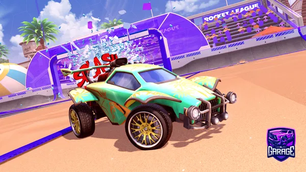 A Rocket League car design from LittleJimmy1454