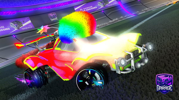 A Rocket League car design from GRAYSON_LAVINE