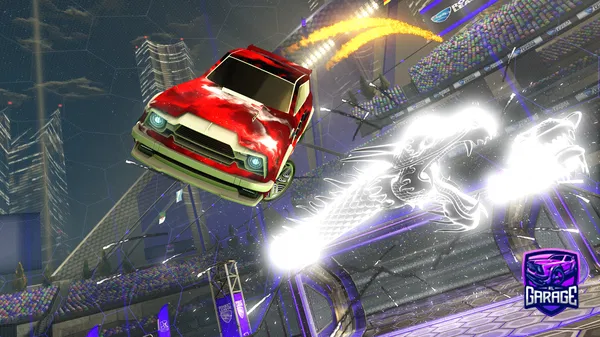 A Rocket League car design from Ktashi