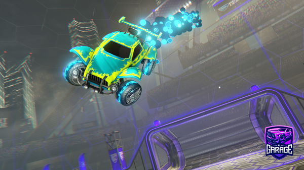 A Rocket League car design from Cars2onDVD