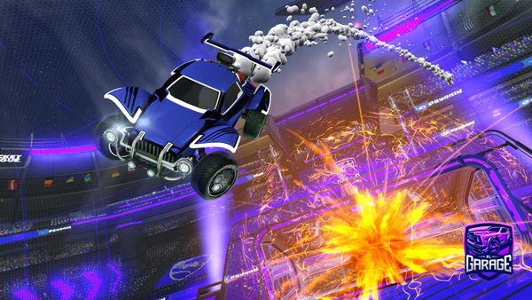 A Rocket League car design from zaddytimber