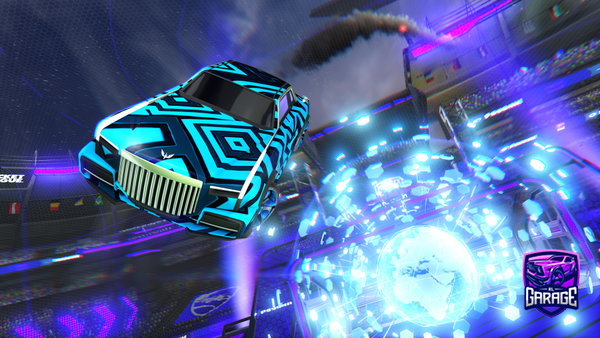 A Rocket League car design from final_guy
