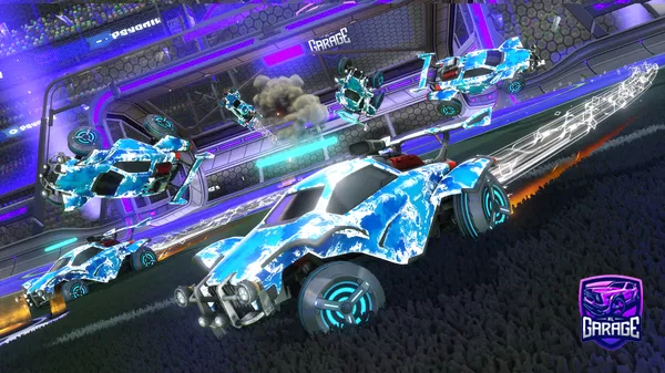 A Rocket League car design from Sleepless8