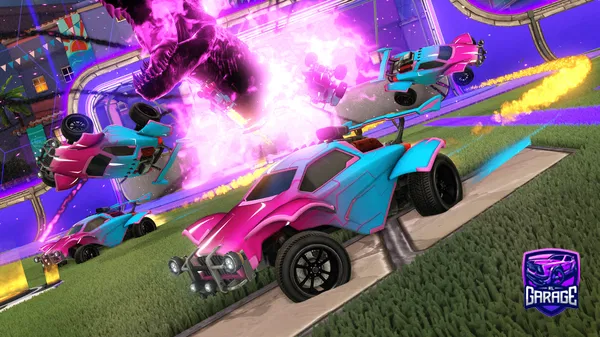 A Rocket League car design from Synyxity