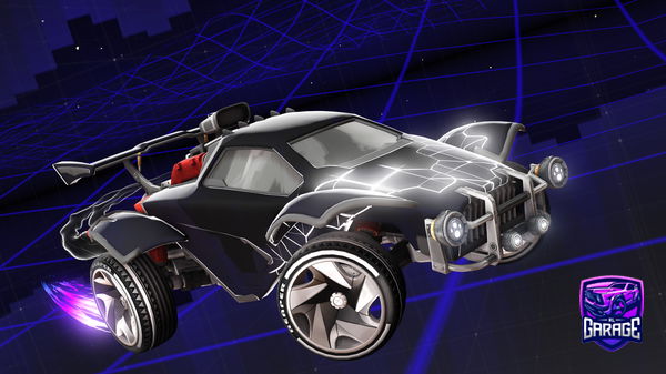 A Rocket League car design from Slashyboi