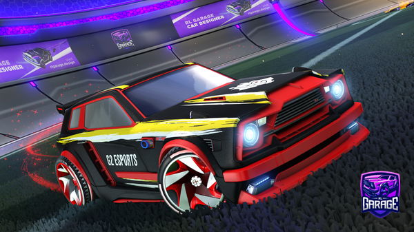 A Rocket League car design from BoZo_0708