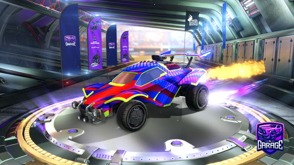 A Rocket League car design from ohhwashy