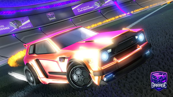 A Rocket League car design from Cloud1204