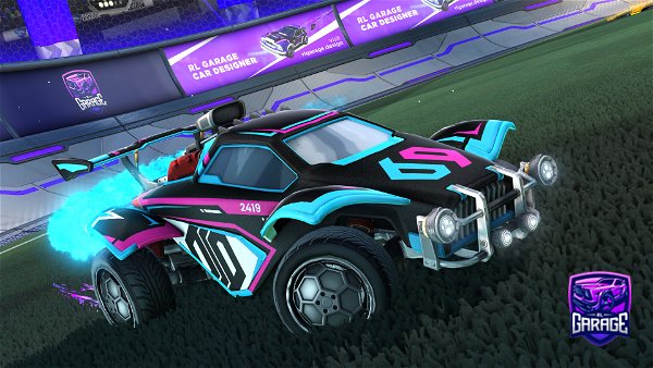 A Rocket League car design from Extraordinery_