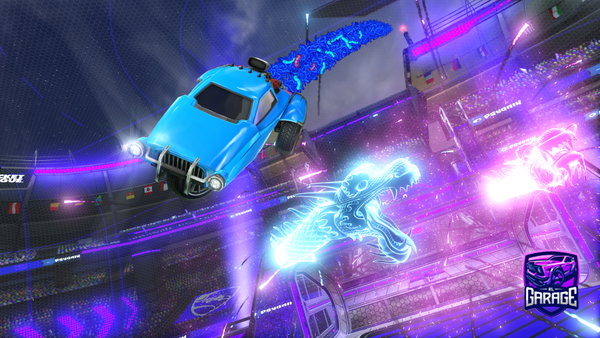 A Rocket League car design from stinkyfat