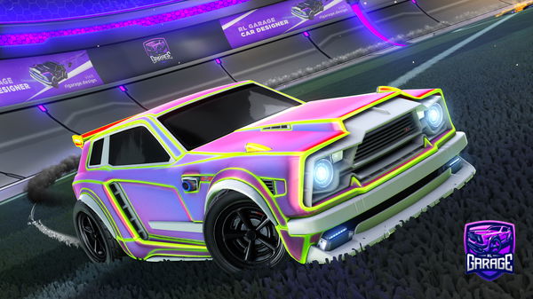 A Rocket League car design from Soy_VlzZ