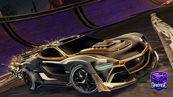 A Rocket League car design from BblazeE