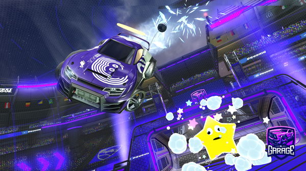 A Rocket League car design from Lsevent