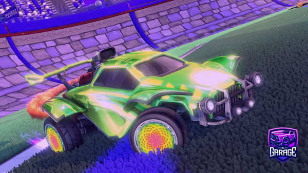 A Rocket League car design from animush389