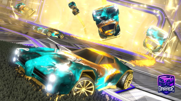 A Rocket League car design from CGIshock