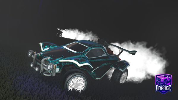 A Rocket League car design from Piggywigly