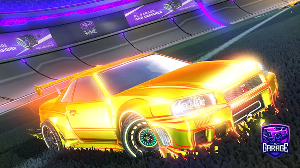 A Rocket League car design from Jebve