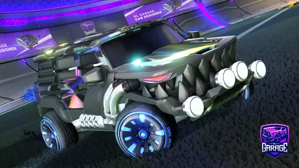 A Rocket League car design from BingChillingBalls